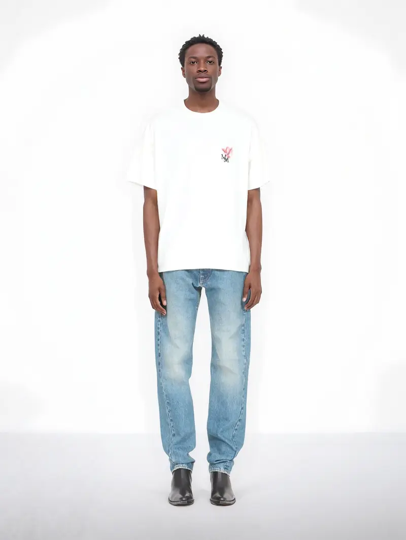 Logo embroided T-shirt