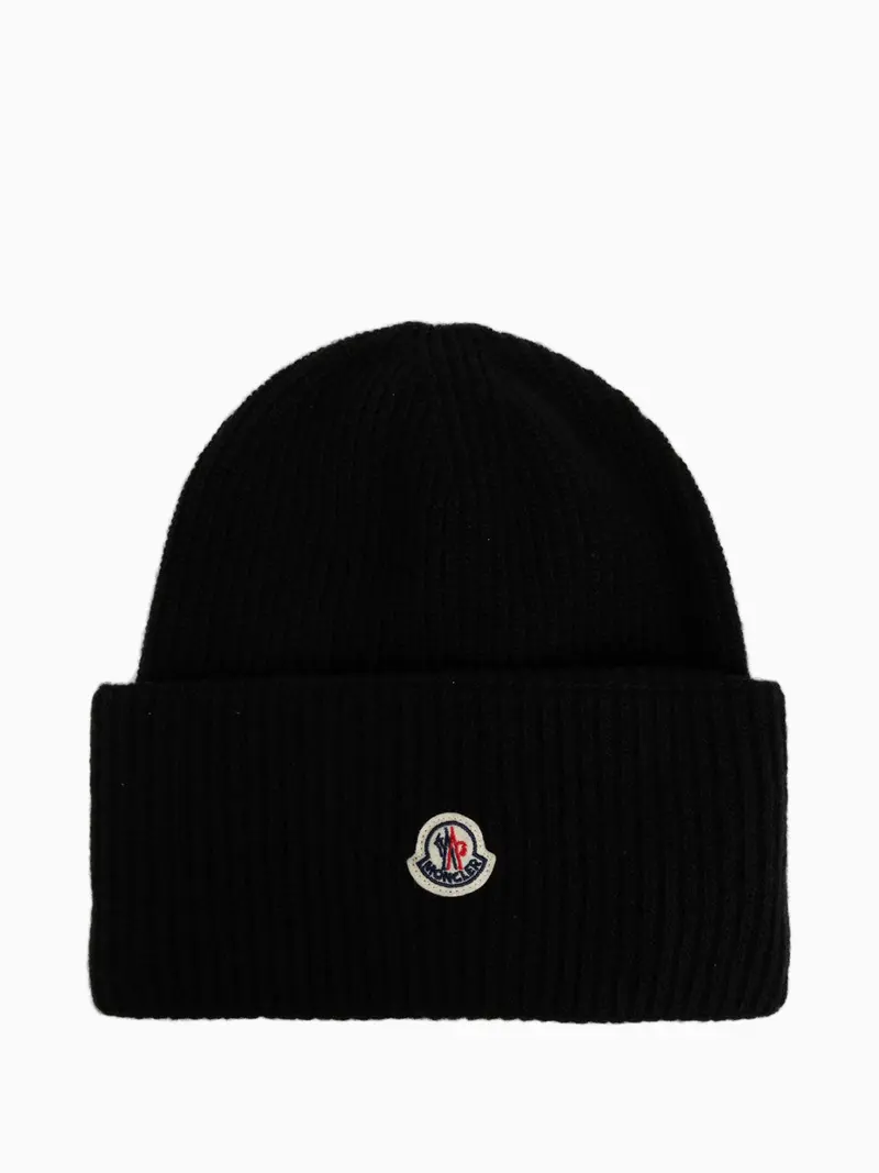 Logo-patch beanie
