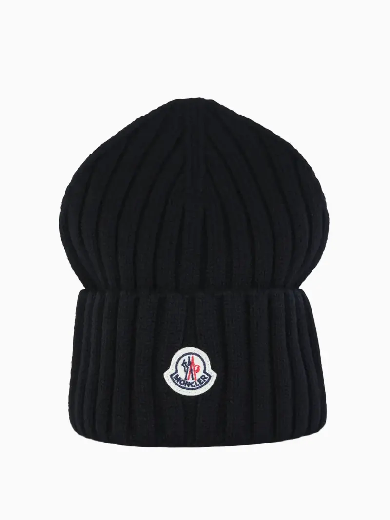 Logo-patch beanie