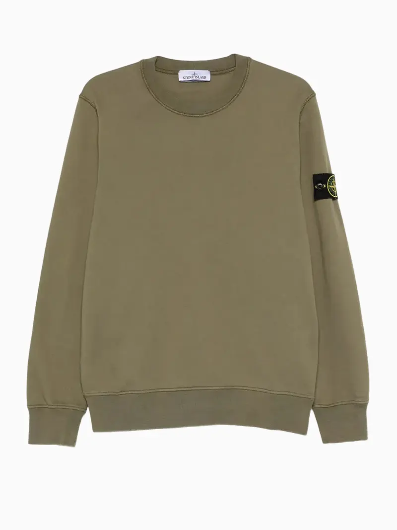 Logo-patch sweatshirt