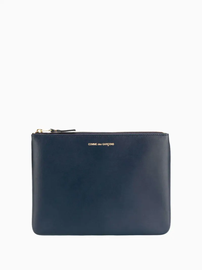 Logo-print pouch