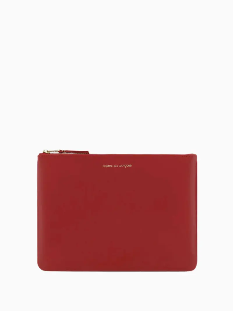 Logo-print pouch