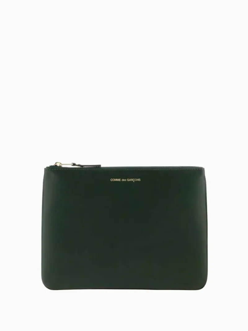 Logo-print pouch