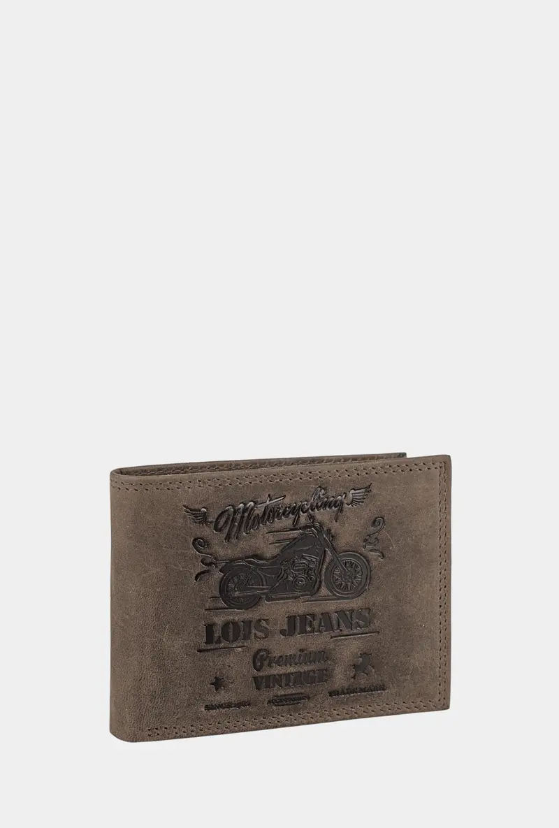 Lois Cartera Piel De Hombre Con Monedero 8,5cm - Dubbo