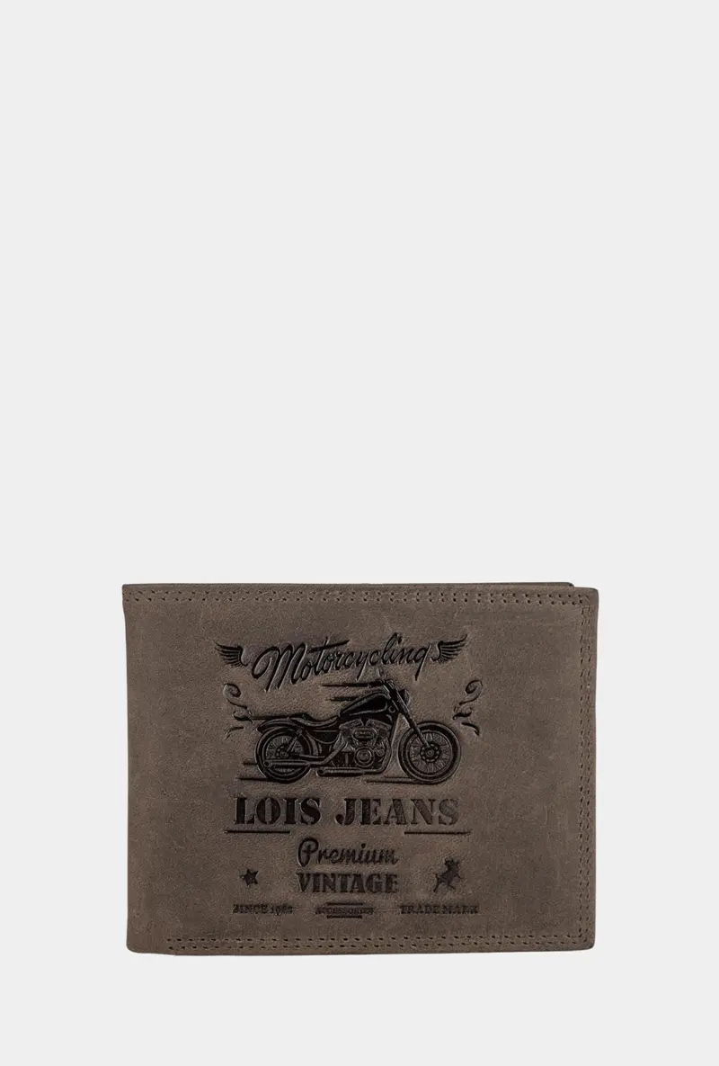 Lois Cartera Piel De Hombre Con Monedero 9cm - Dubbo