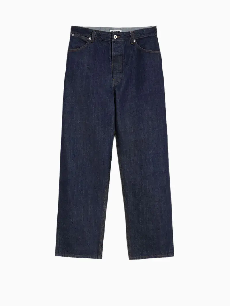 Loose denim jeans