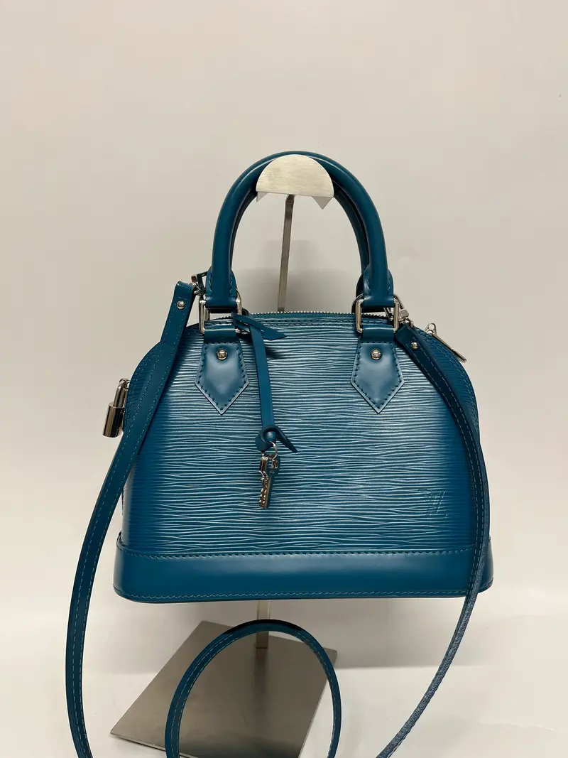 Louis Vuitton Alma BB Piel Epi Azul