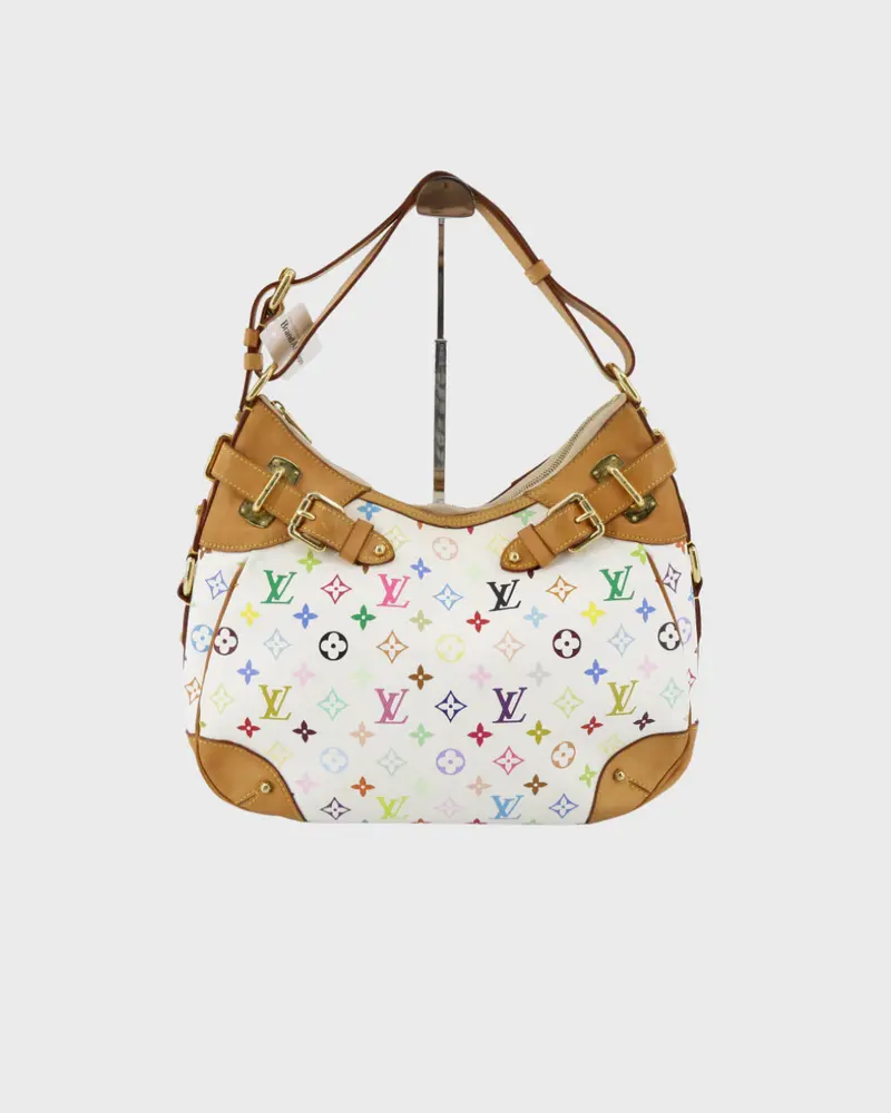 Louis Vuitton Greta MM Multicolor blanco