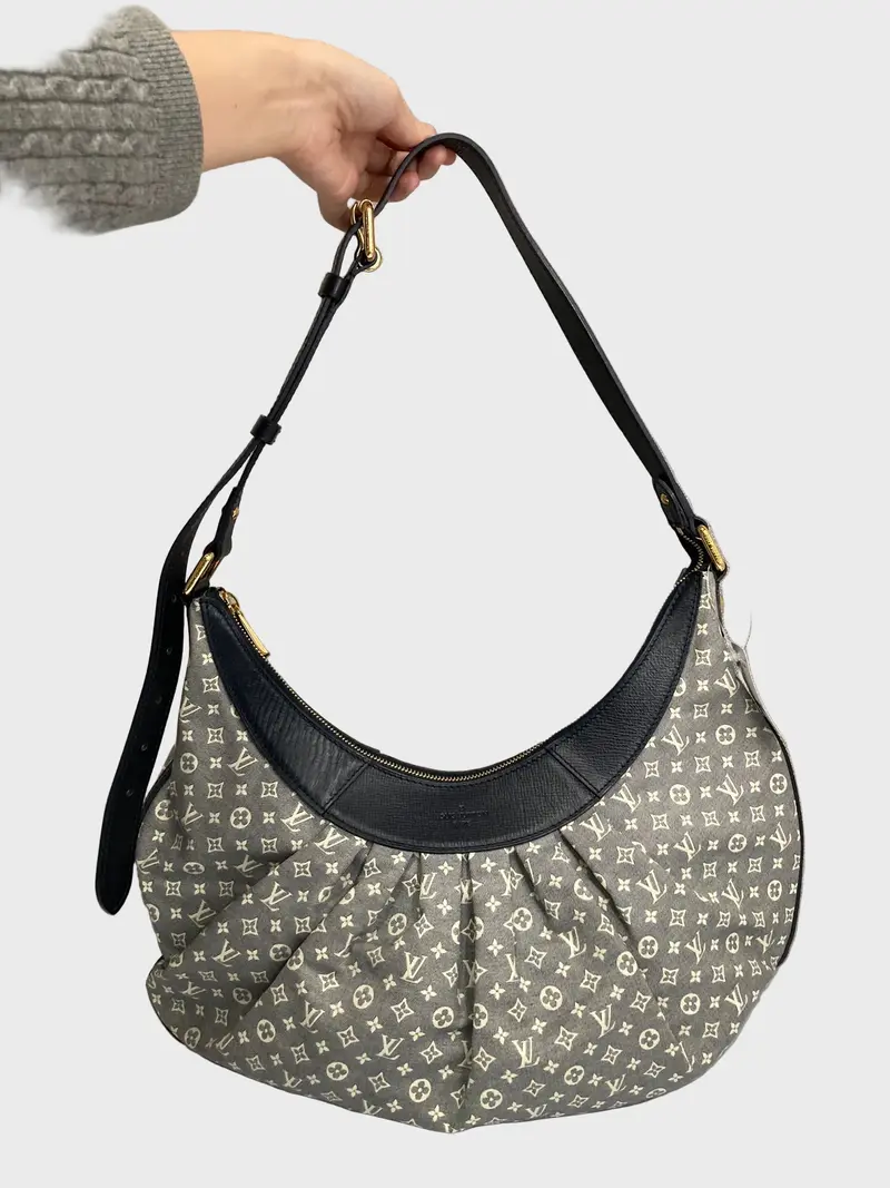 Louis Vuitton Idylle MM Azul Marino y Gris
