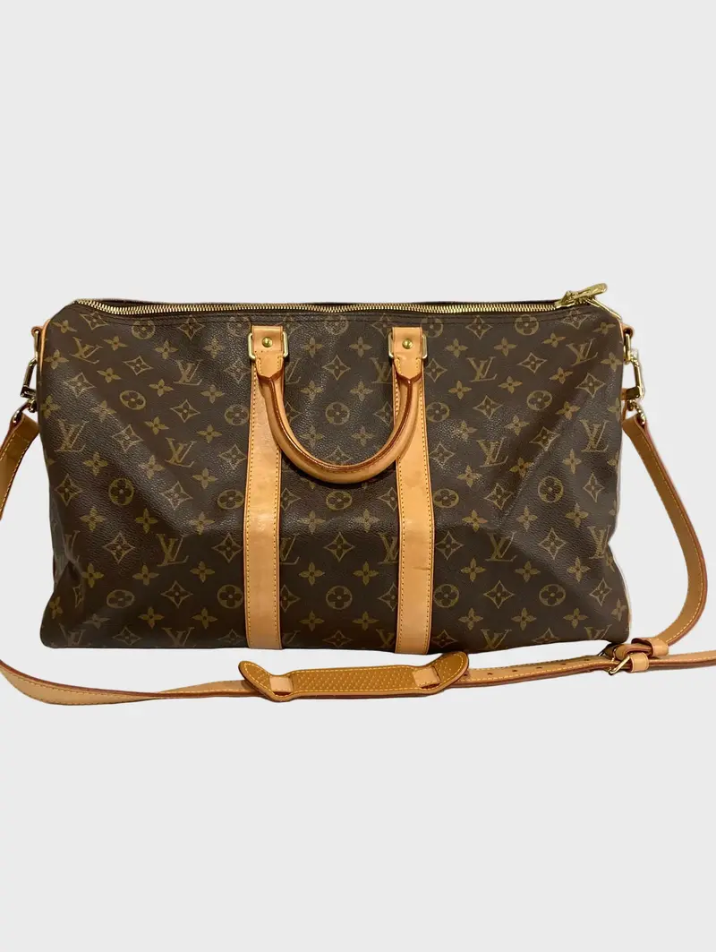 Louis Vuitton Keepall 45 monogram bandolera