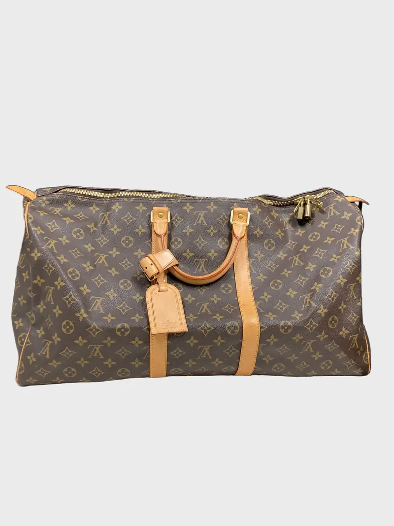 Louis Vuitton keepall 55 monogram canvas
