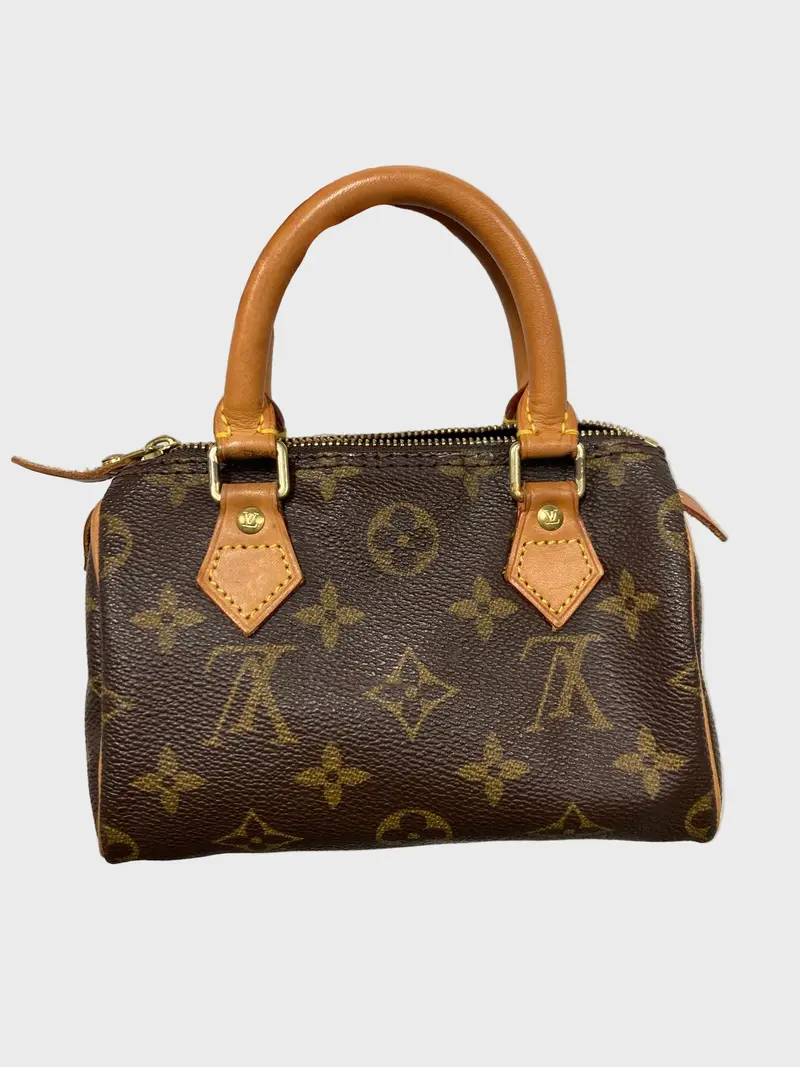 Louis Vuitton mini speedy canvas monogram