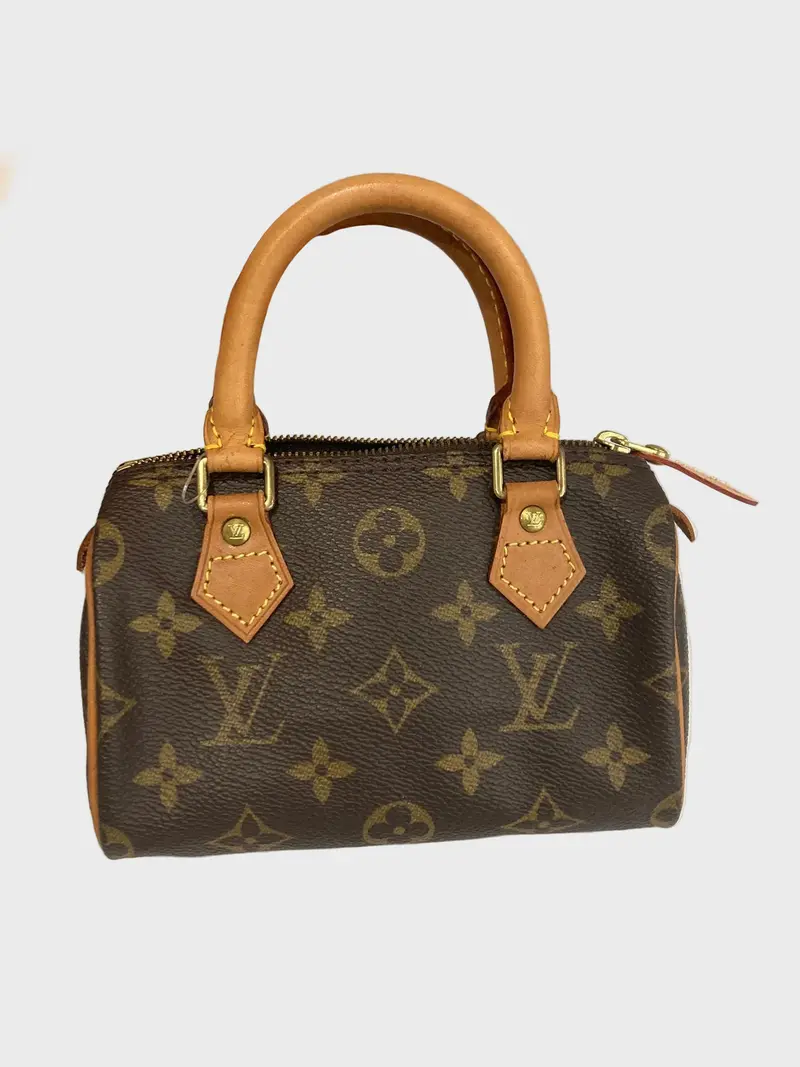 Louis Vuitton Mini Speedy con bandolera extra