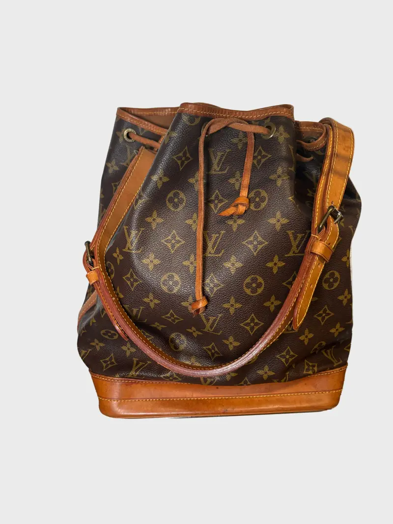 Louis Vuitton noè clásico vintage canvas monogram