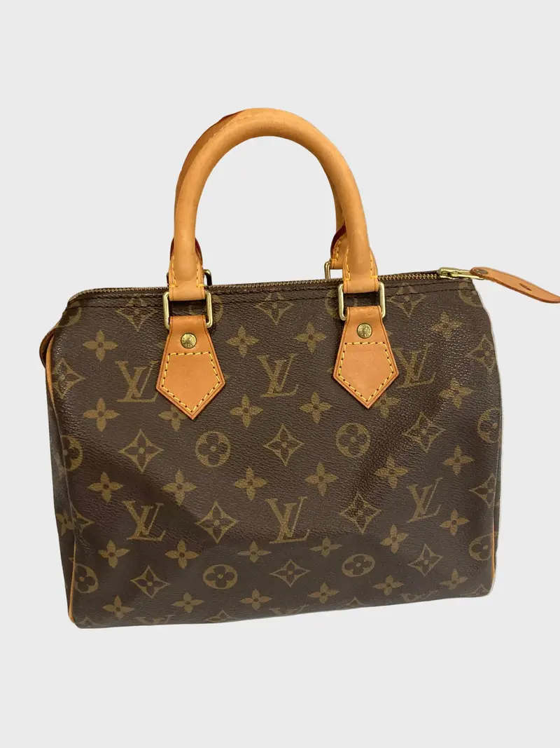 Louis Vuitton Speedy 25 Monogram con bandolera extra