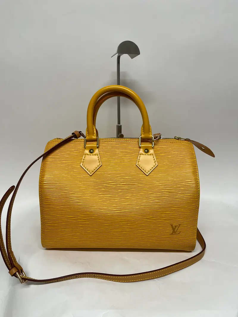 Louis Vuitton Speedy 25 Piel Epi Amarilla