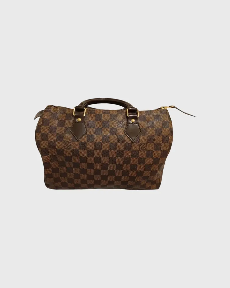 Louis Vuitton Speedy 30 Damier Ébène Canvas