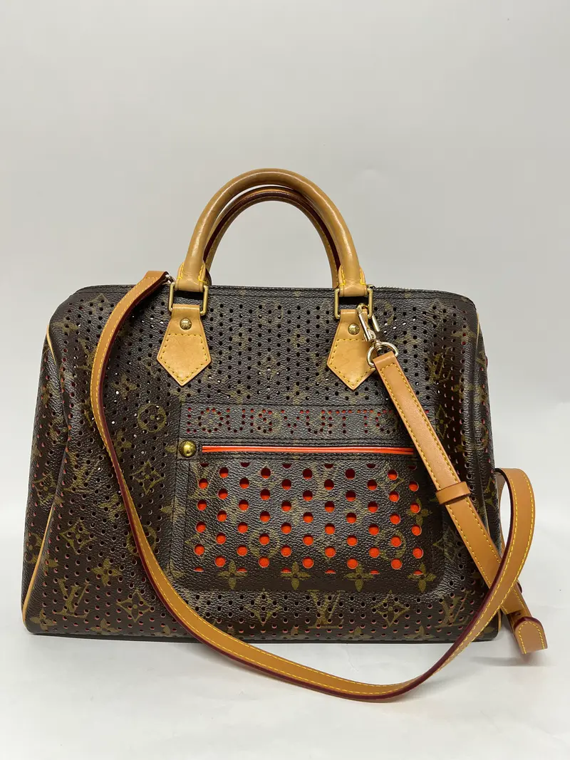 Louis Vuitton Speedy 30 Monogram Perforado Edición Limitada 2006