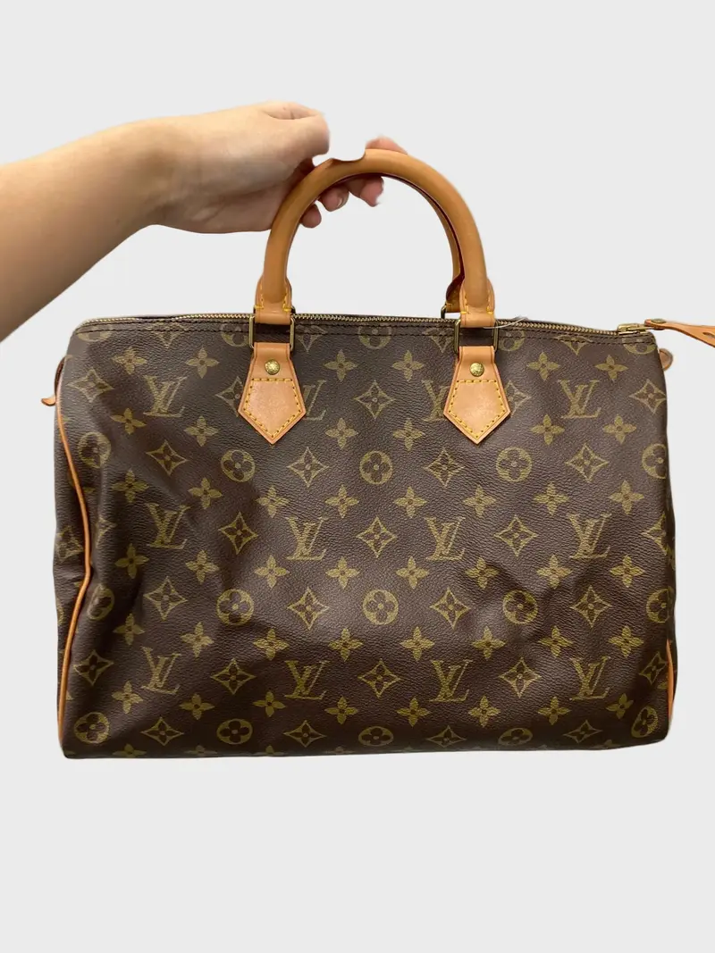 Louis Vuitton speedy 35 canvas monogram