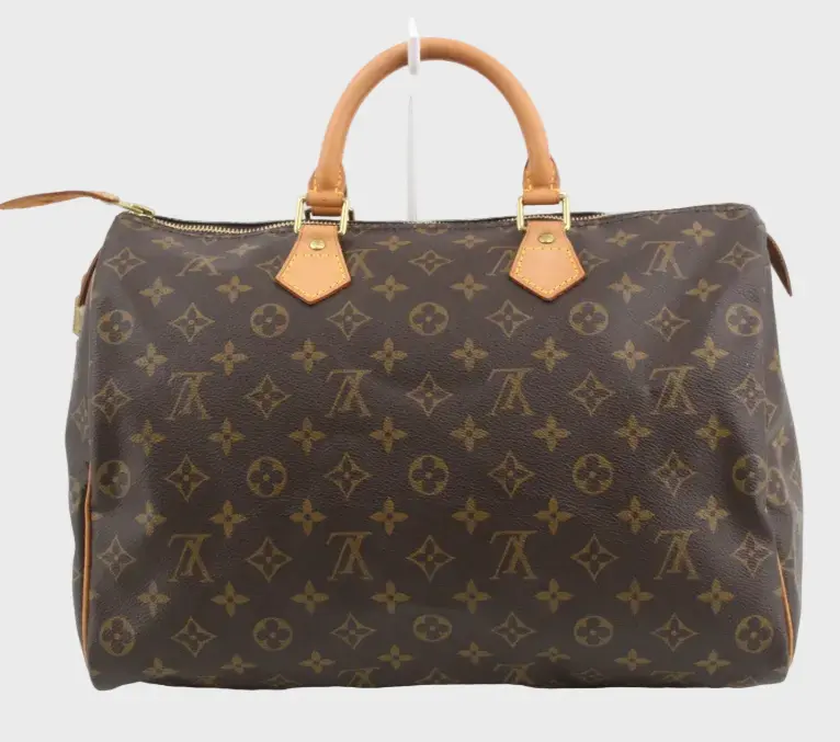 Louis Vuitton speedy 35 canvas monogram con bandolera extra