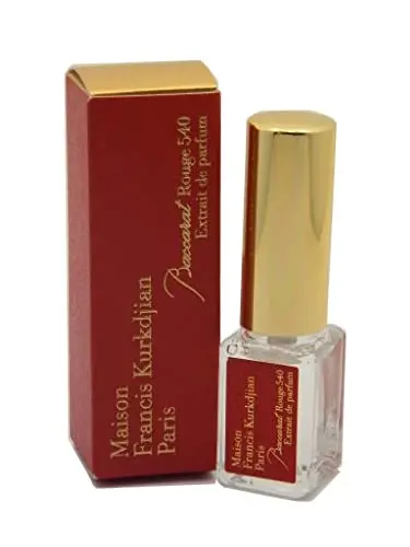 Maison Francis Kurkdjian Baccarat Rouge 540 Extrait de Parfum 5ml 0.17 fl. onz. Probador de perfumes de muestras de perfumes oficiales.
