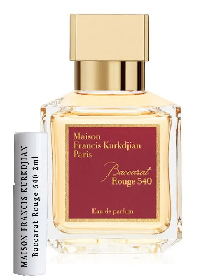 MAISON FRANCIS KURKDJIAN Baccarat Rouge 540 perfume Muestras