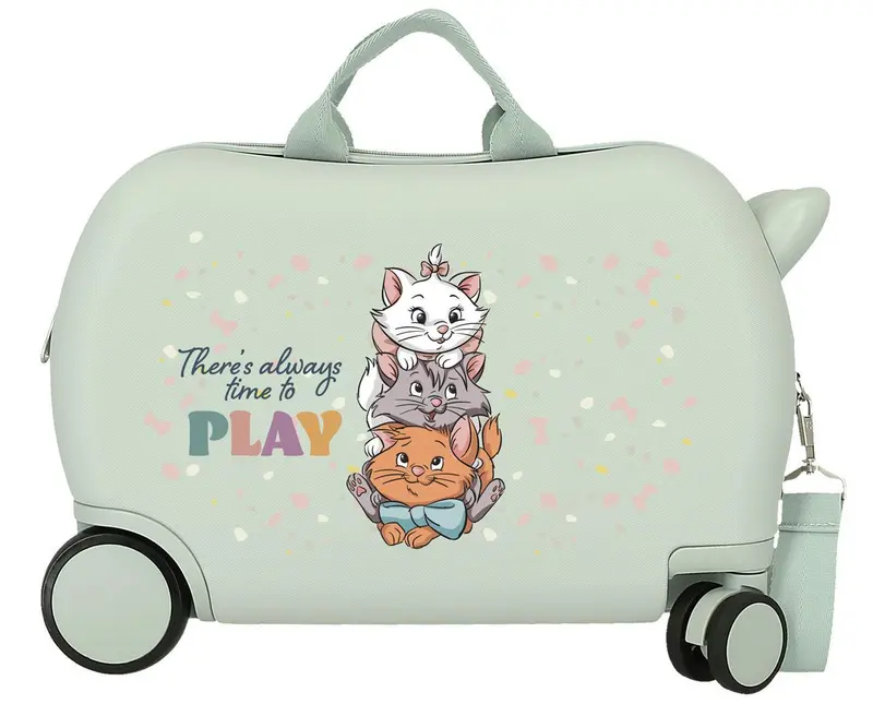 MALETA INF.ABS 4R.(2 MULTI.) 45CM. ARISTOGATOS TIME TO PLAY