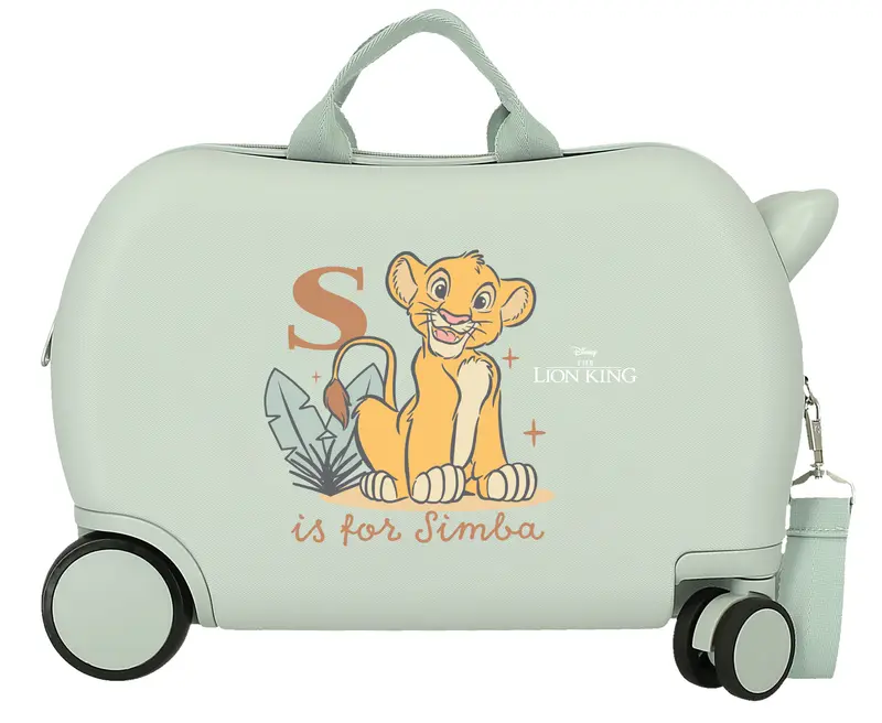 MALETA INF.ABS 4R.(2 MULTI.) 45CM. LION KING SIMBA MENTA