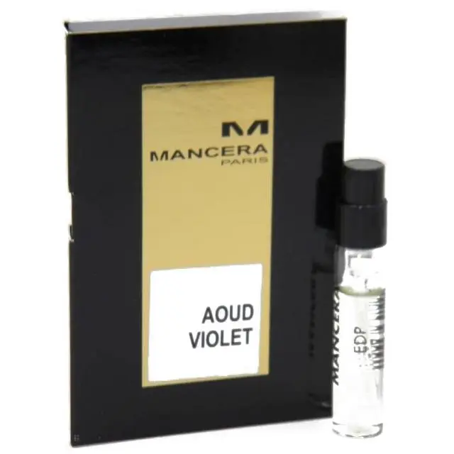 Mancera Aoud Violet muestra oficial 2ml 0.07 fl. onz. probador de perfumes