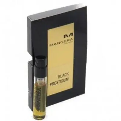 Mancera Black Prestigium muestra oficial 2ml 0.06 fl. onz. probador de perfumes