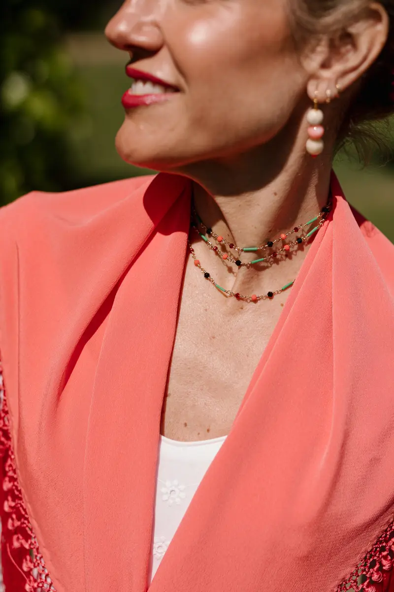 Mantón Azores Coral