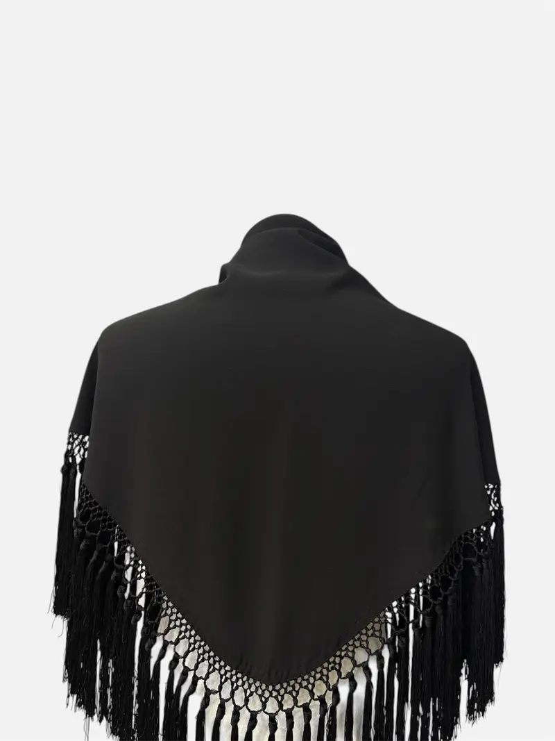 Mantón Azores Negro