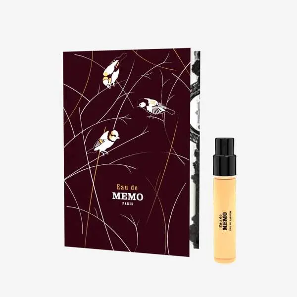 Memo Agua de Memo 2ml 0.6 Fl. Onz. probador de perfume de muestra oficial