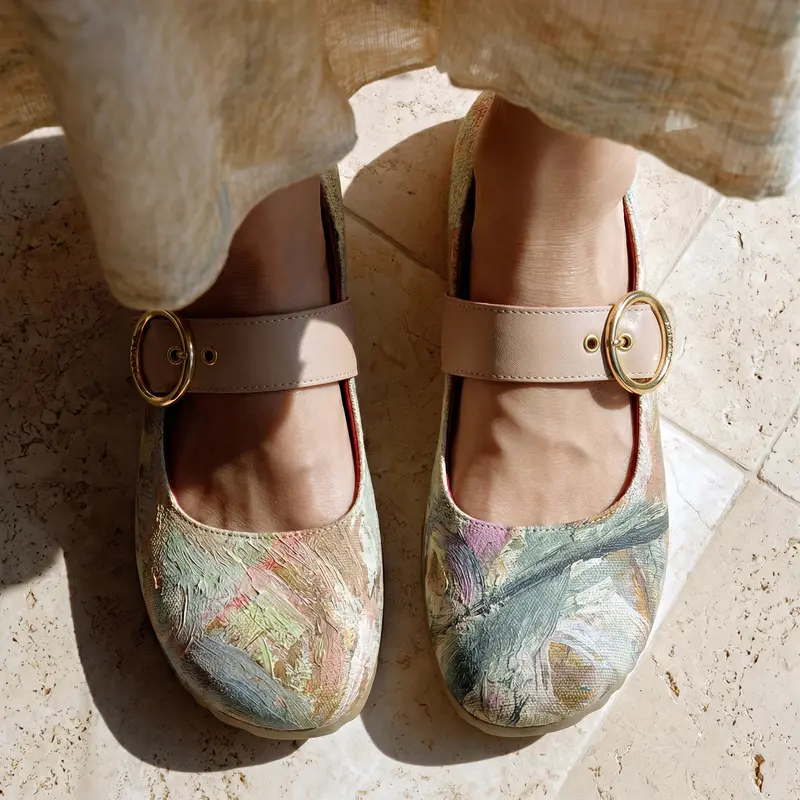 MERCEDITA AURA PASTEL Oro Barefoot