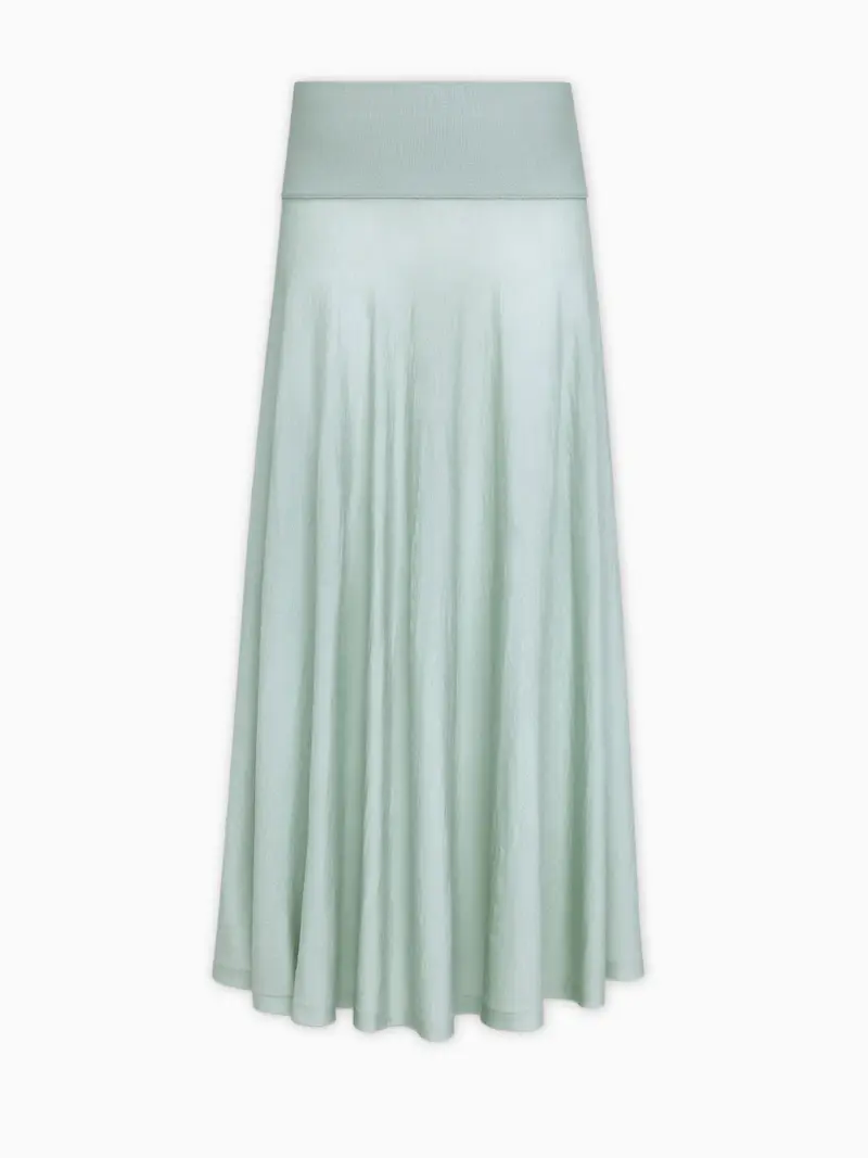 Merino wool skirt