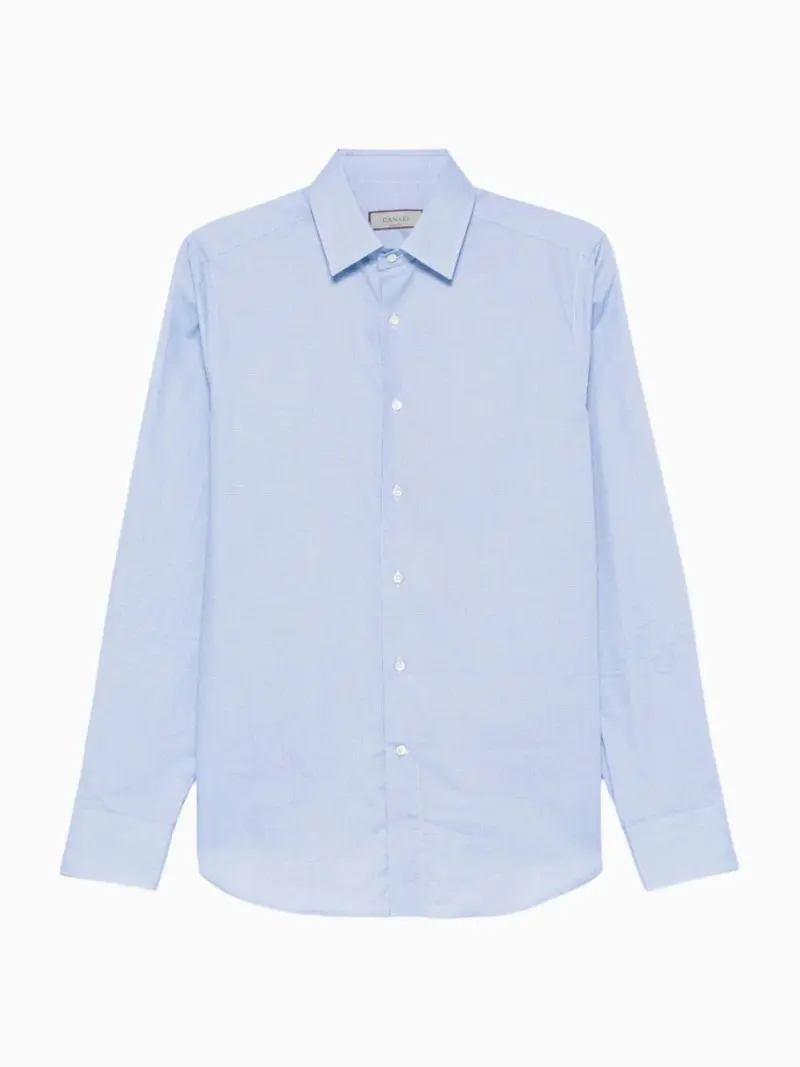 Mini-check shirt