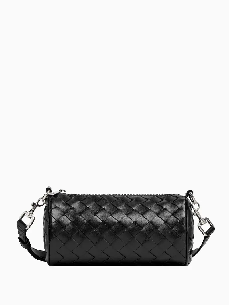 Mini Intrecciato Barrel bag