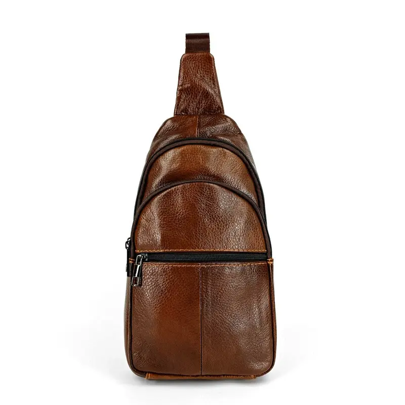 Mochila Casual Bronce, Marrón y Negro