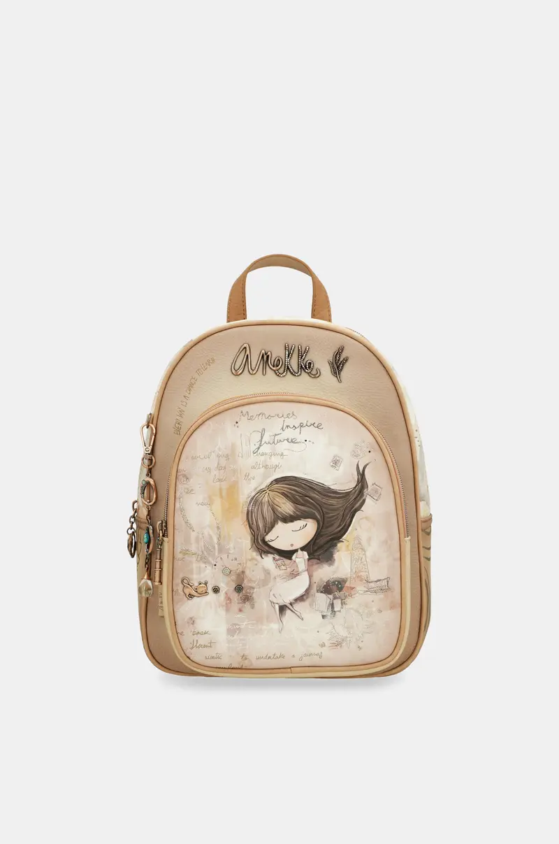 Mochila con bolsillo frontal Memories