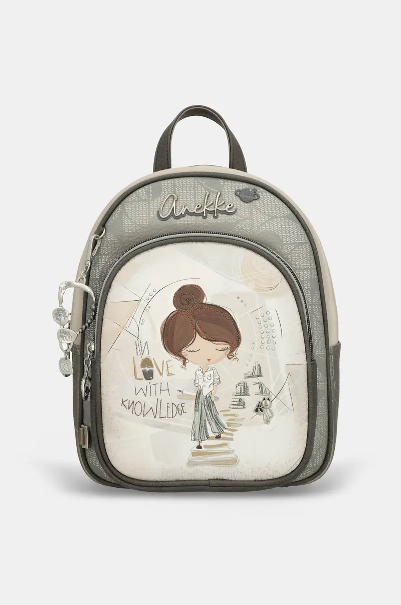 Mochila con bolsillo frontal Sophia