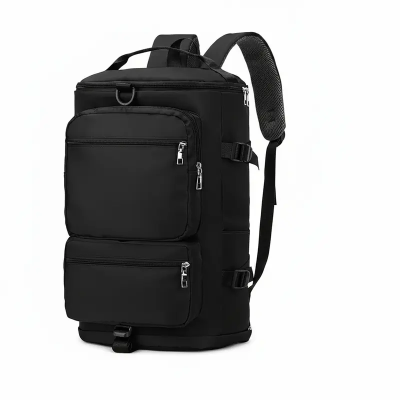 Mochila para Viaje y Gimnasio Rosa y Negro
