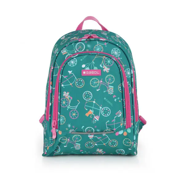 Mochila Pequeña Fiori Gabol Verde