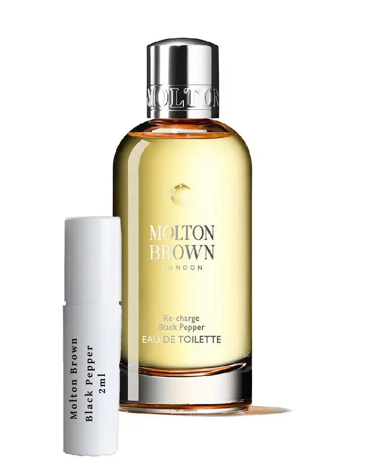 Molton Brown Black Pepper muestra de perfume