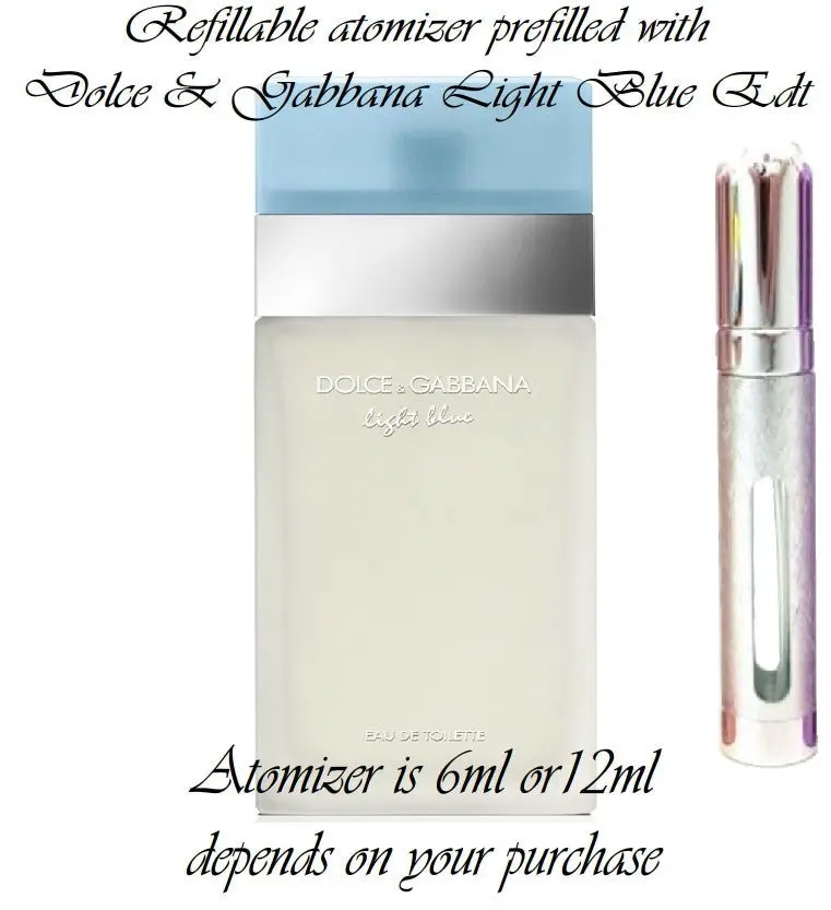 muestra de perfume Dolce and Gabbana Light Blue