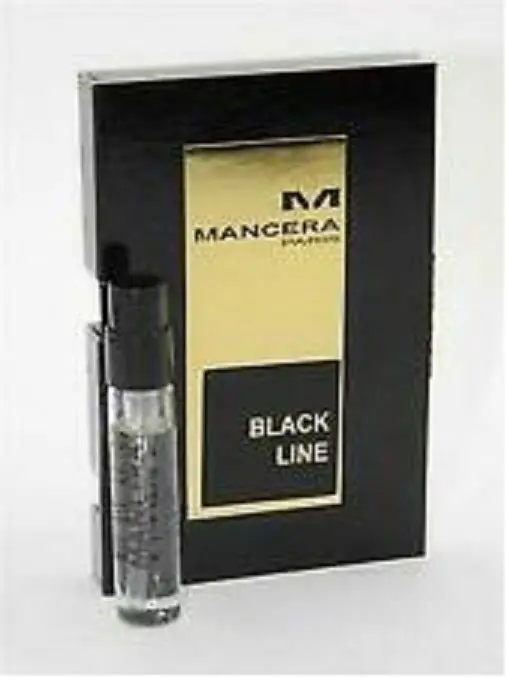 Muestra de perfume oficial Mancera Black Line 2ml 0.06 fl. onz. probador de perfumes