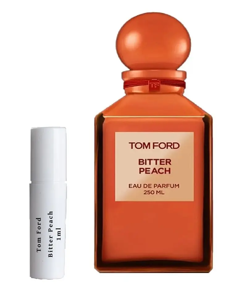 Muestras de aromas de melocotón amargo de Tom Ford