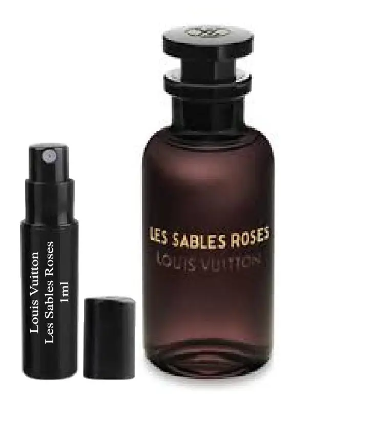 Muestras de aromas Louis Vuitton Les Sables Roses