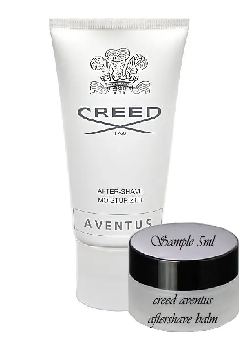 Muestras de bálsamo para después del afeitado Creed Aventus