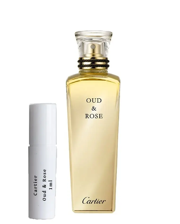 Muestras de Cartier Oud & Rose
