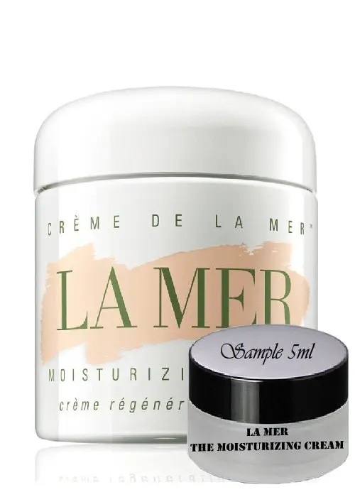 Muestras de crema hidratante la Mer